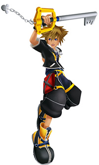 Sora in Kingdom Hearts 2