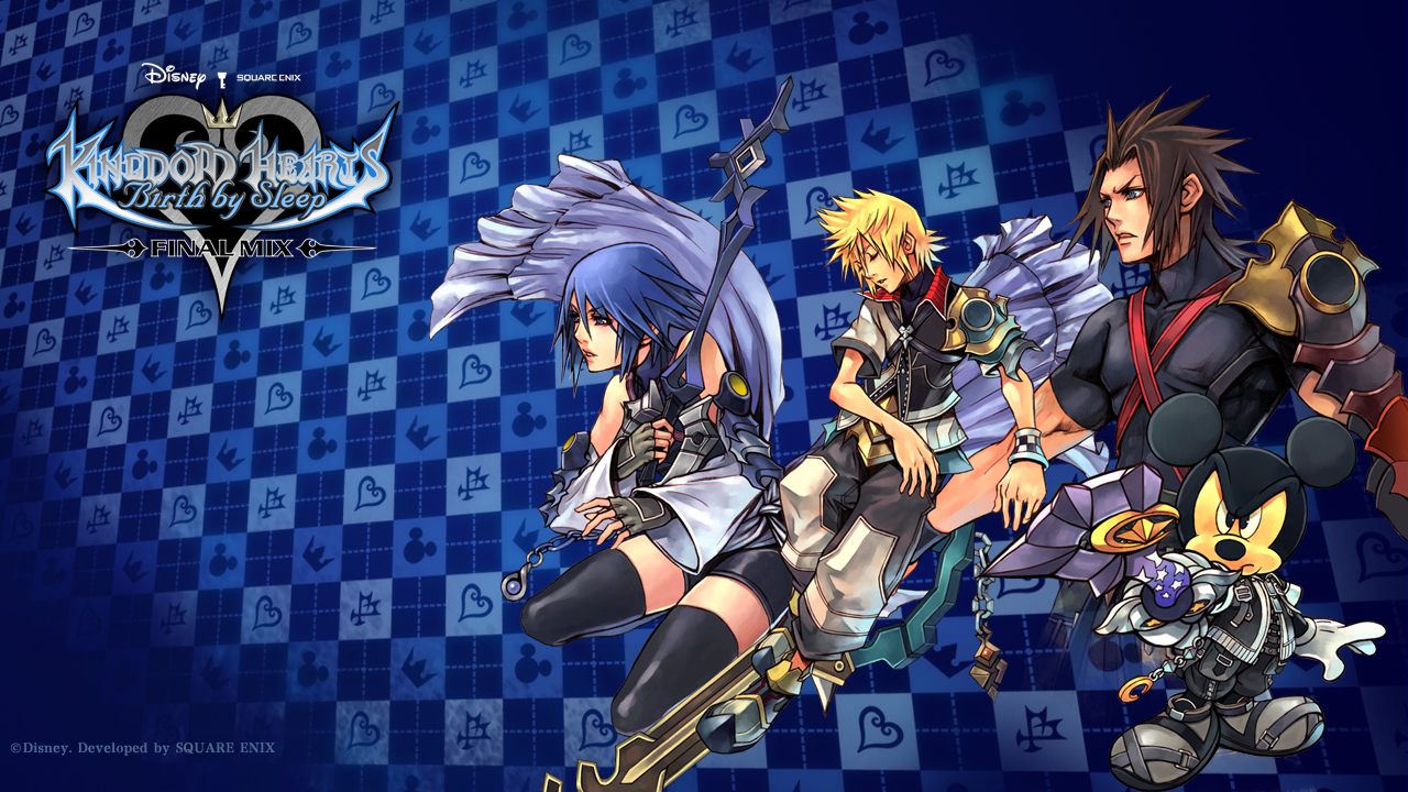 kingdom hearts final mix wallpaper