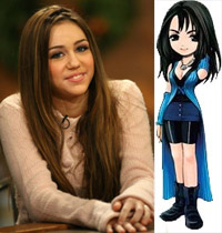 Miley Cyrus as Rinoa?