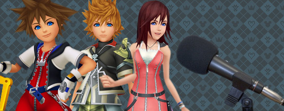 Voicing in the Kingdom Hearts series