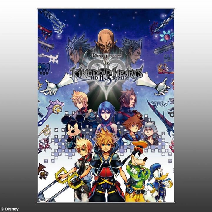 kingdom hearts hd 1.5 remix cover art